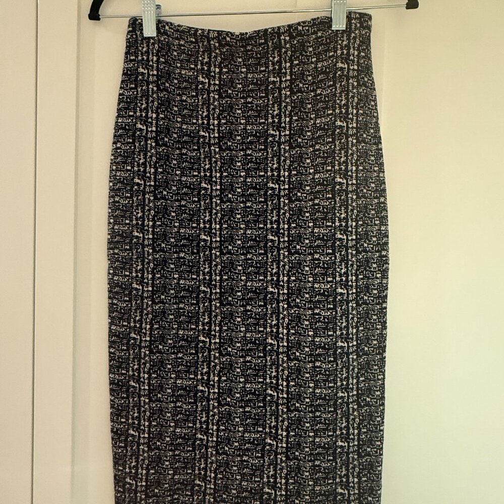 Theory Tweed Pencil Skirt